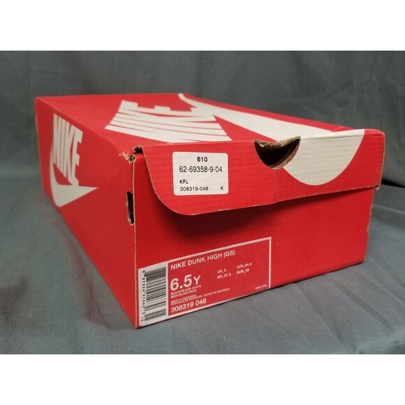 Nike Dunk High 'Black' (GS) Brand NEW in BOX Size 6.5Y !!! - Picture 12 of 14